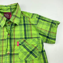 Load image into Gallery viewer, Boys Levis, lightweight cotton short sleeve shirt, GUC, size 6,  