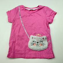 Load image into Gallery viewer, Girls Ollie's Place, pink cotton t-shirt / top, GUC, size 2,  