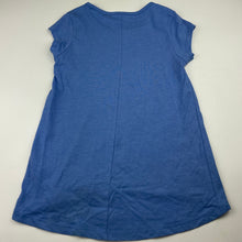 Load image into Gallery viewer, Girls Miss Understood, blue longline t-shirt / top, skateboards, FUC, size 8,  