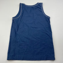 Load image into Gallery viewer, Boys BAYKAR, blue singlet top, tiger, GUC, size 7-8,  