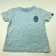 Load image into Gallery viewer, Boys Piping Hot, blue cotton t-shirt / top, FUC, size 2,  