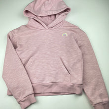 Load image into Gallery viewer, Girls Target, fleece lined hoodie sweater, rainbow, EUC, size 10,  