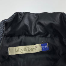 Load image into Gallery viewer, Boys Lily &amp; Dan, lightweight puffer vest / jacket, GUC, size 5-6,  