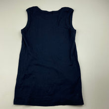 Load image into Gallery viewer, Boys Tilt, navy cotton singlet top, EUC, size 12,  