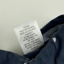 Load image into Gallery viewer, Boys Target, navy cotton short sleeve shirt, GUC, size 6,  