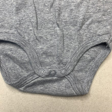 Load image into Gallery viewer, unisex AS Colour, grey cotton bodysuit / romper, GUC, size 000,  
