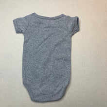 Load image into Gallery viewer, unisex AS Colour, grey cotton bodysuit / romper, GUC, size 000,  