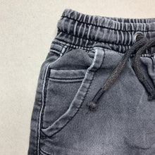 Load image into Gallery viewer, Boys Anko, stretch knit denim shorts, elasticated, FUC, size 1,  