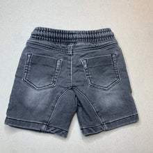 Load image into Gallery viewer, Boys Anko, stretch knit denim shorts, elasticated, FUC, size 1,  