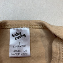Load image into Gallery viewer, unisex Baby Berry, soft cotton bodysuit / romper, GUC, size 1,  