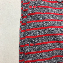 Load image into Gallery viewer, Boys Mothercare, striped cotton romper, car, GUC, size 000,  