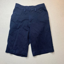 Load image into Gallery viewer, Boys Next, navy school shorts, adjustable, GUC, size 9,  