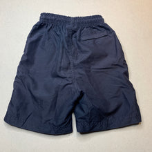 Load image into Gallery viewer, Boys Podium Team Wear, navy lightweight shorts, elasticated, FUC, size 4,  