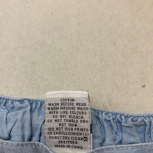 Load image into Gallery viewer, Girls Target, chambray cotton shorts, elasticated, FUC, size 6,  