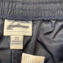 Load image into Gallery viewer, Boys George Gross Harry Who, school sports shorts, elasticated, GUC, size 5-6,  