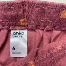 Load image into Gallery viewer, Girls Anko, cotton shorts, elasticated, FUC, size 6,  
