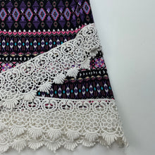 Load image into Gallery viewer, Girls Mango, lightweight summer top, lace trim, GUC, size 10,  