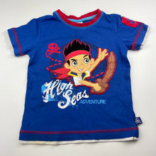 Load image into Gallery viewer, Boys Disney, cotton t-shirt / top, pirate, FUC, size 4,  