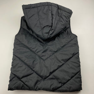Boys Anko, hooded puffer vest / sleeveless jacket, EUC, size 7,  