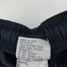 Load image into Gallery viewer, Boys Podium Team Wear, navy sports shorts, elasticated, FUC, size 4,  