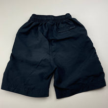 Load image into Gallery viewer, Boys Podium Team Wear, navy sports shorts, elasticated, FUC, size 4,  