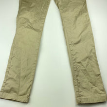 Load image into Gallery viewer, Boys PLOT, stretch cotton chino pants, adjustable, Inside leg: 73cm, GUC, size 13,  