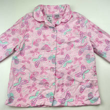 Load image into Gallery viewer, Girls Brilliant Basics, flannel cotton winter pyjama top, EUC, size 5,  