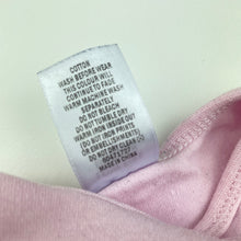 Load image into Gallery viewer, Girls Target, pink cotton bodysuit / romper, FUC, size 000,  