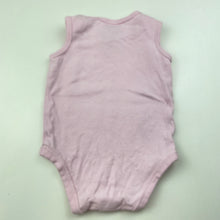 Load image into Gallery viewer, Girls Target, pink cotton bodysuit / romper, FUC, size 000,  