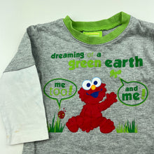 Load image into Gallery viewer, Boys Seasame Beginnings, Elmo cotton long sleeve top, FUC, size 00,  