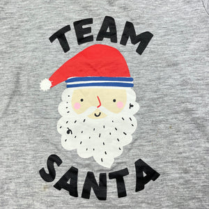 unisex Dymples, grey marle Christmas t-shirt / top, FUC, size 1,  