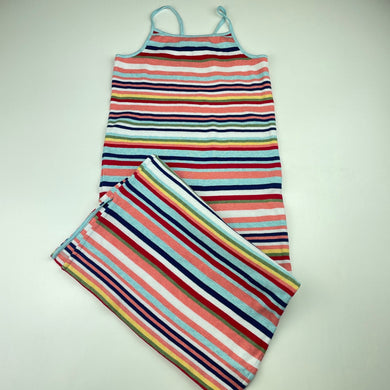 Girls Witchery, striped stretchy casual summer dress, GUC, size 5, L: 77cm