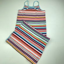 Load image into Gallery viewer, Girls Witchery, striped stretchy casual summer dress, GUC, size 5, L: 77cm
