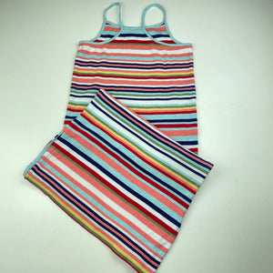 Girls Witchery, striped stretchy casual summer dress, GUC, size 5, L: 77cm