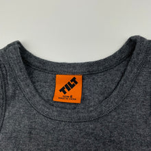 Load image into Gallery viewer, Boys Tilt, grey cotton singlet top, GUC, size 6,  