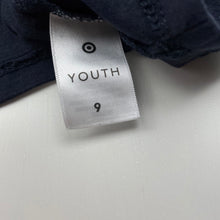 Load image into Gallery viewer, Girls Target, navy cotton t-shirt / top, FUC, size 9,  