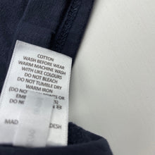Load image into Gallery viewer, Girls Target, navy cotton t-shirt / top, FUC, size 9,  