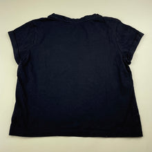Load image into Gallery viewer, Girls Target, navy cotton t-shirt / top, FUC, size 9,  
