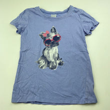 Load image into Gallery viewer, Girls Target, cotton t-shirt / top, dog, FUC, size 6,  