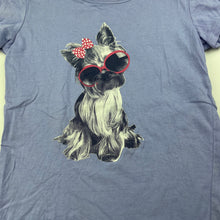 Load image into Gallery viewer, Girls Target, cotton t-shirt / top, dog, FUC, size 6,  