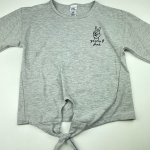 Girls Miss Understood, soft feel lightweight tie front top, FUC, size 10,  