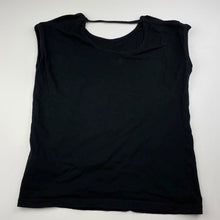 Load image into Gallery viewer, Girls B Collection, black cotton top, GUC, size 10,  