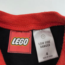 Load image into Gallery viewer, Boys Lego, pyjama t-shirt / top, skateboard, FUC, size 4,  