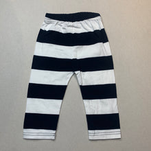 Load image into Gallery viewer, unisex striped, leggings / bottoms, elasticated, EUC, size 00,  
