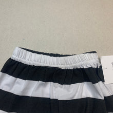 Load image into Gallery viewer, unisex Milk Threads, striped lightweight leggings / bottoms, NEW, size 0,  