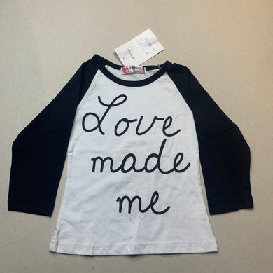 unisex Vogue Fashion, lightweight long sleeve t-shirt / top, NEW, size 1,  