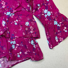 Load image into Gallery viewer, Girls Mango, floral lightweight long sleeve top, NEW, size 5,  