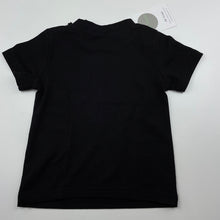 Load image into Gallery viewer, unisex Milk Threads, black lightweight t-shirt / top, NEW, size 00,  