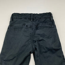 Load image into Gallery viewer, Boys Bach Pan, grey stretch cotton casual pants, adjustable, Inside leg: 32cm, GUC, size 2-3,  