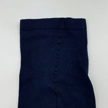 Load image into Gallery viewer, Girls navy, stretchy stockings, GUC, size 10-12,  